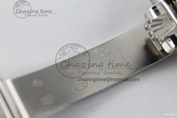 MiroTime 0219 Comfortable Day Date 40mm SS 904L Steel TWF 1:1 Best Edition Ice Blue Arabic Dial on SS Bracelet A 2357